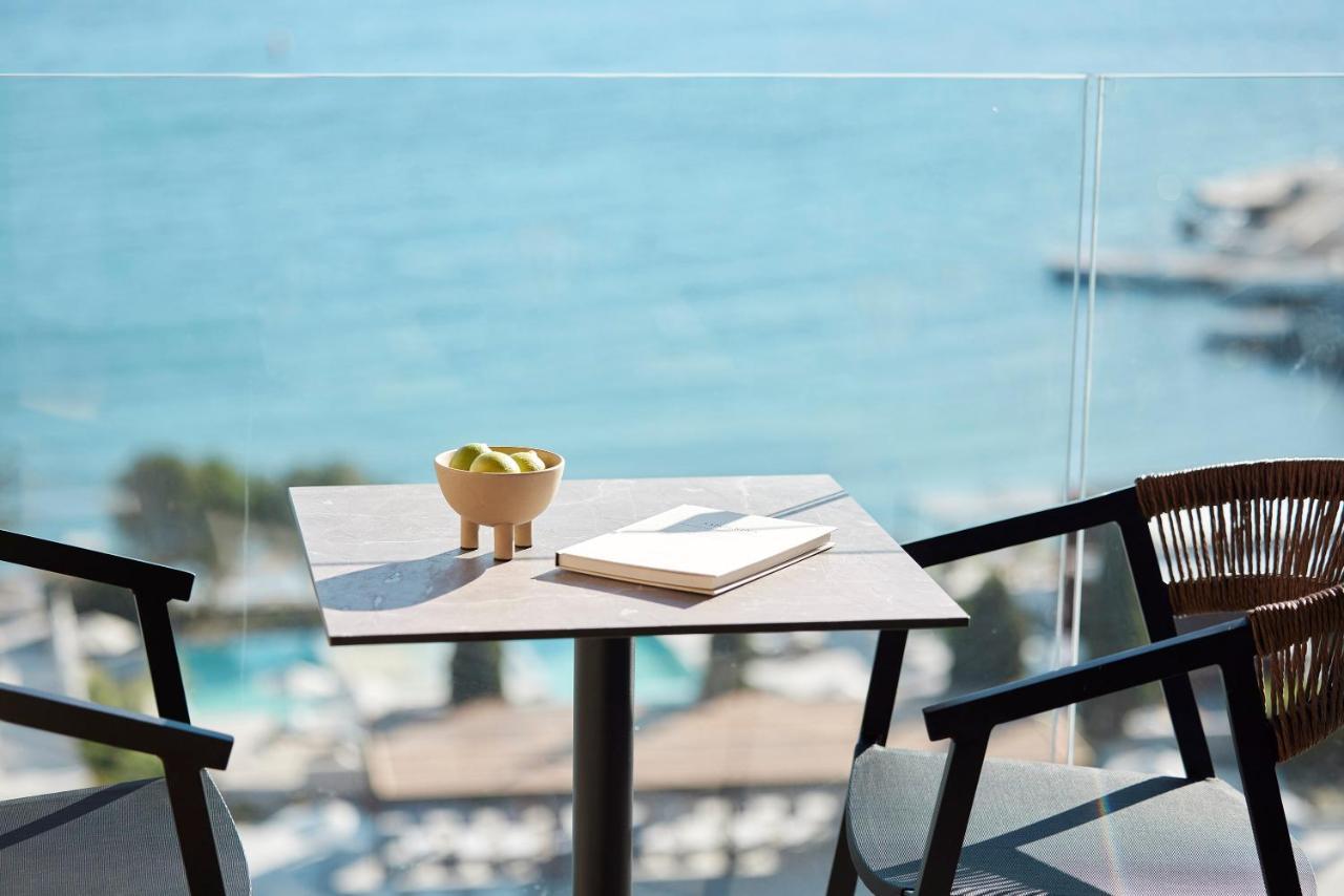 Helea Lifestyle Beach Resort Kallithéa エクステリア 写真 View from the balcony of a suite